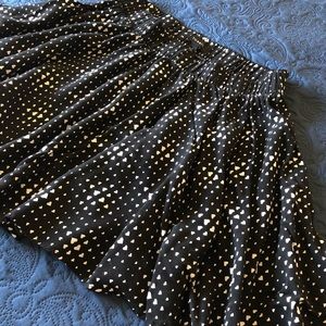 Heart patterned skirt from Torrid